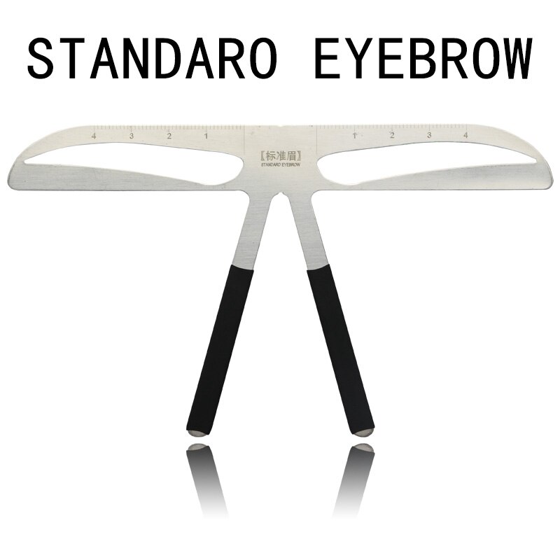    ٽ Ŵ Ŭ 뷱 ġ  ȭ ǥ  STANDARO EYEBROW/mental - shaped eyebrows eyebrow stencil positioning classic balance ruler permane